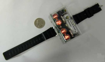 The Nixie Tube Digital Wristwatch