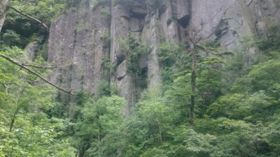 層雲峽凝灰岩柱狀節理